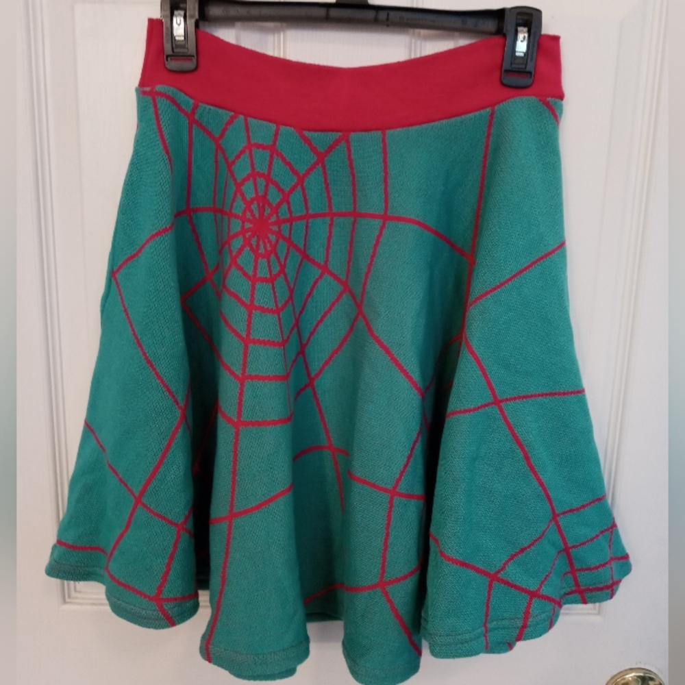 Elhoffer Design Marvelous Spiderweb Knit Skirt